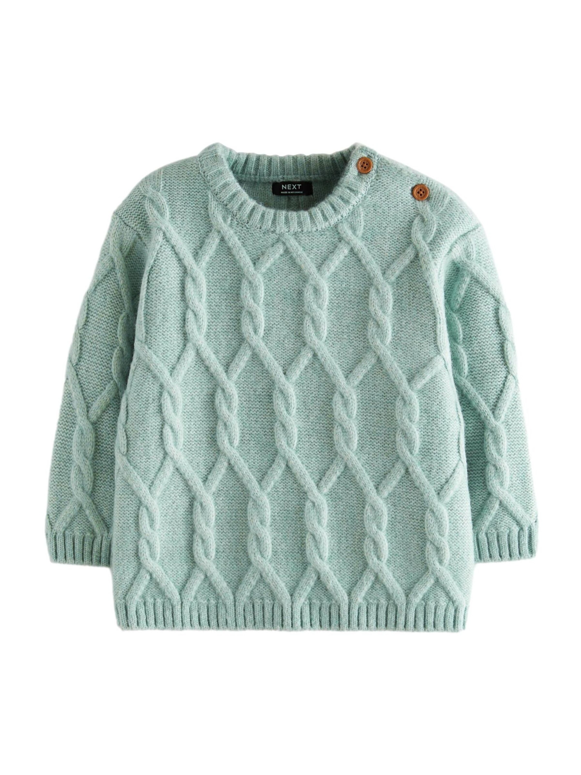 Next Neulepaita värissä vihreä: etupuoli