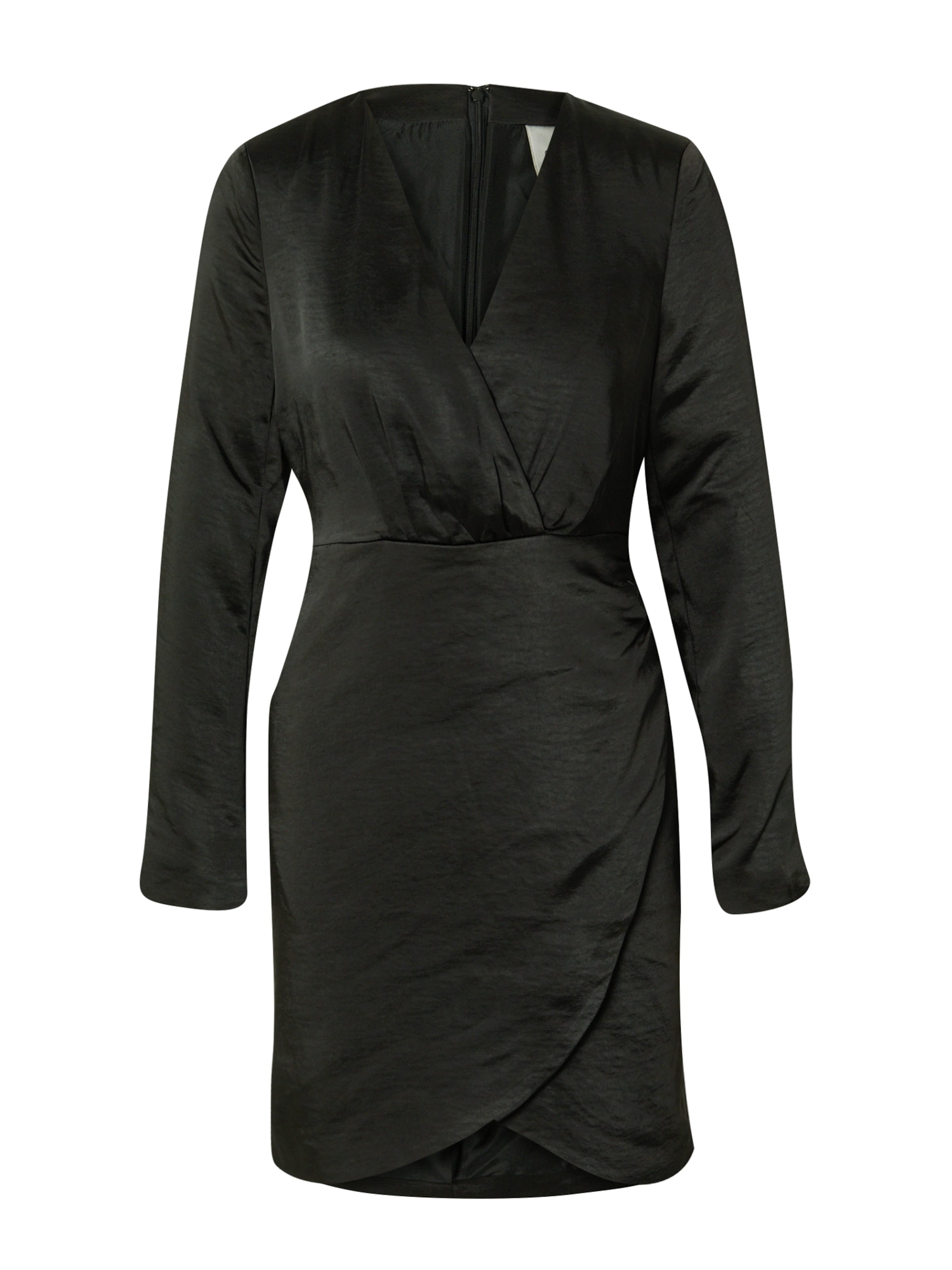 YAS Šaty 'Sannie' - Čierna: predná strana