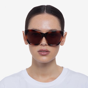LE SPECS Okulary przeciwsłoneczne 'Vamos' w kolorze brązowy