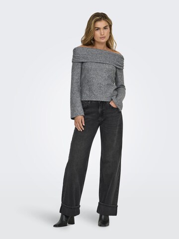 Pull-over 'LYDIA' ONLY en gris