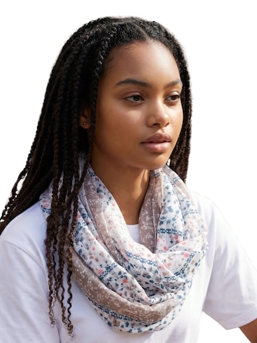 Écharpe tube 'Streublümchen' Kumixi en beige