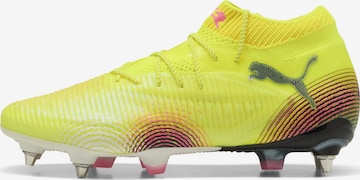 Chaussure de foot 'Future 8 Ultimate' PUMA en jaune : devant