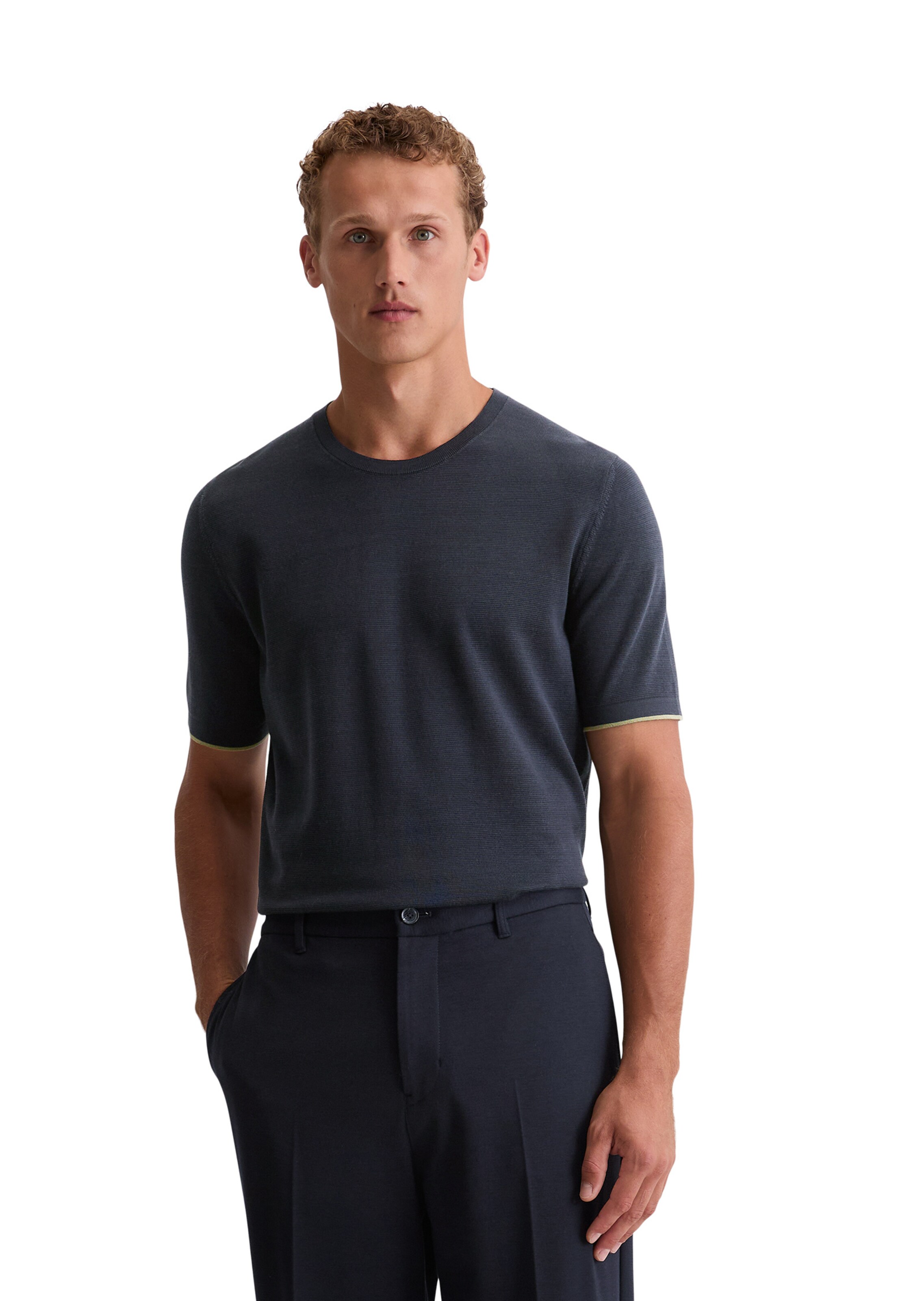 Marc O'Polo T-Shirt in Blau: Vorderseite
