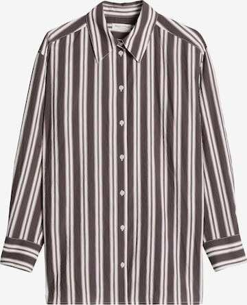Marc O'Polo Bluse in Braun: Vorderseite