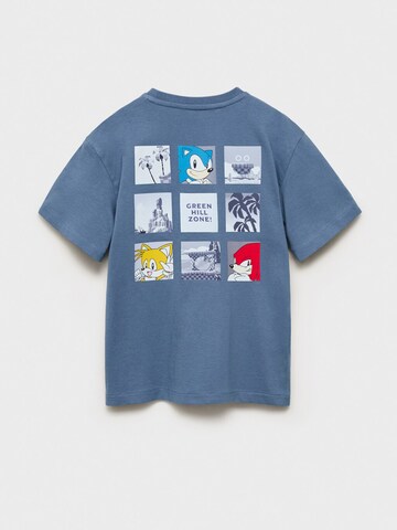 MANGO KIDS T-shirt 'SONICACT' i blå