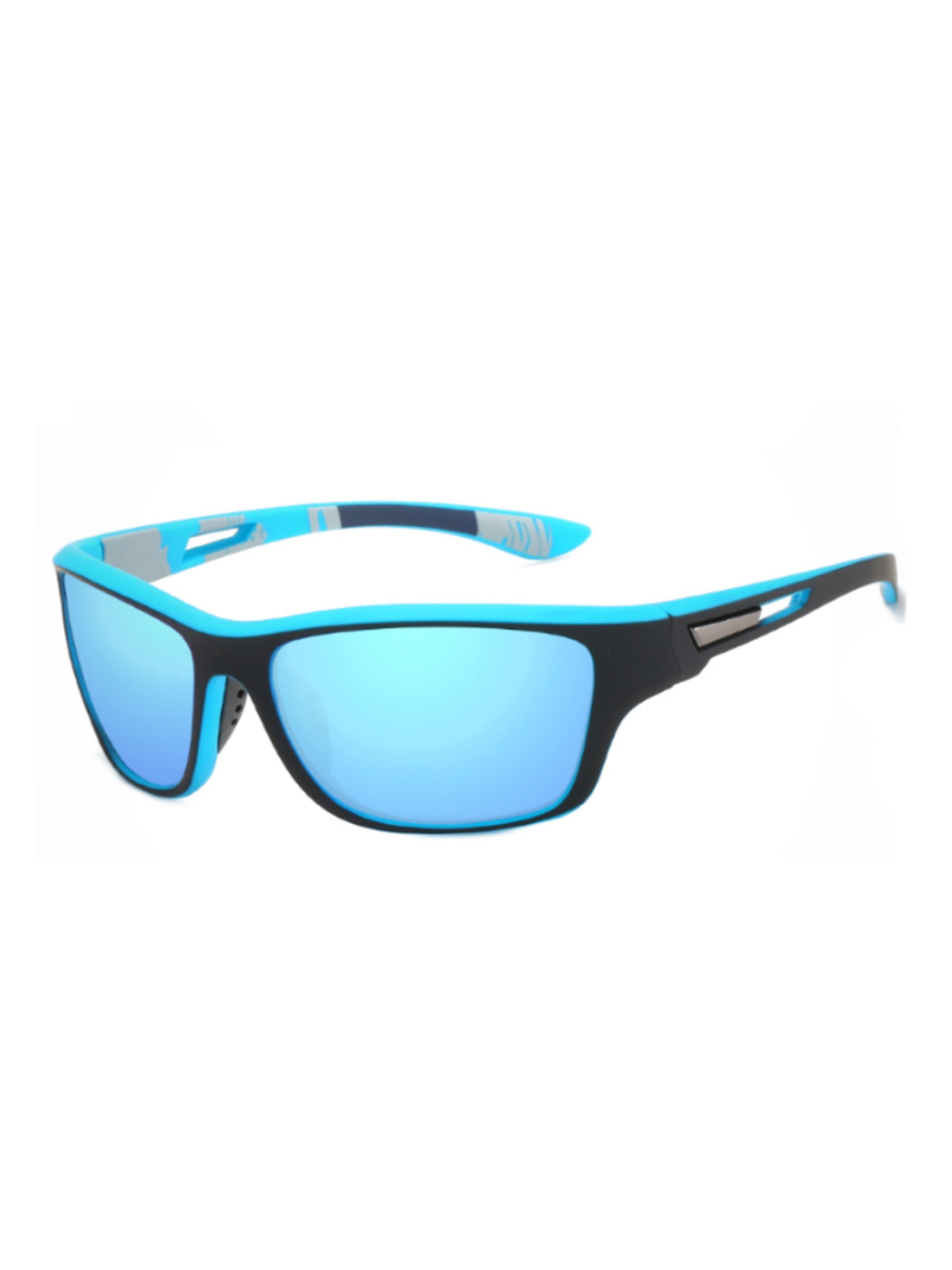 VEYREY Sunglasses 'Sport Herren-sonnenbrille Gustav' in Blue: front