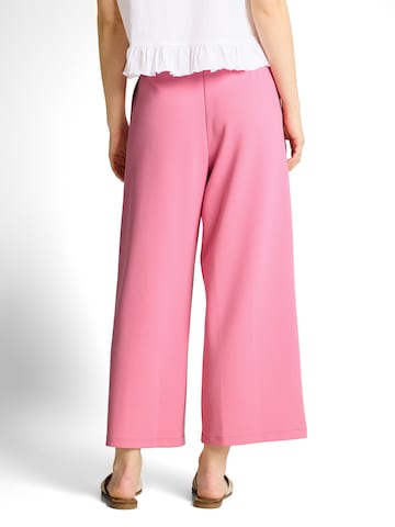 TOM TAILOR DENIM Wide Leg Hose in Pink