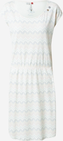 Ragwear - Vestido 'Lilithe Chevron' en blanco: frente