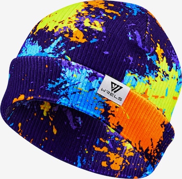 Rune Beanie in Blue: front