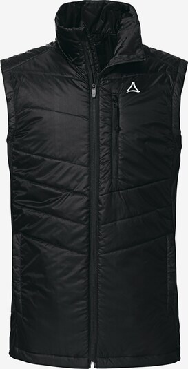 Schöffel Sports Vest 'Stams' in Black / White, Item view