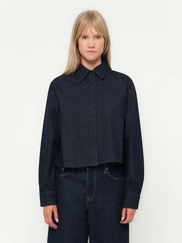 ONLY Bluza 'ONLMAGGIE MAY' | modra barva: sprednja stran