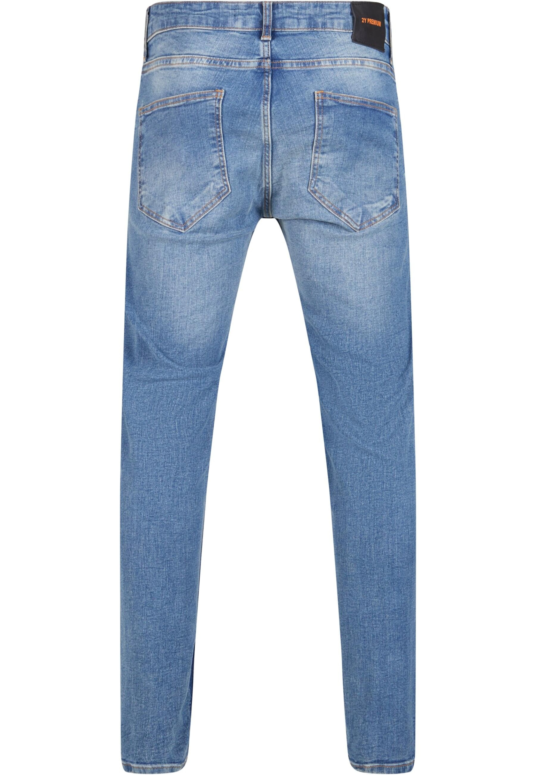 2Y Premium Regular Jeans in Blue