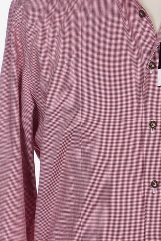 SEIDENSTICKER Button Up Shirt in M in Red