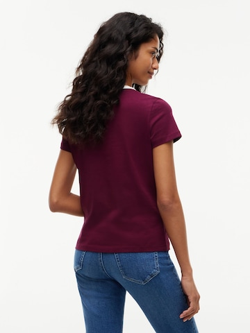 Maglietta di Tommy Jeans in lilla