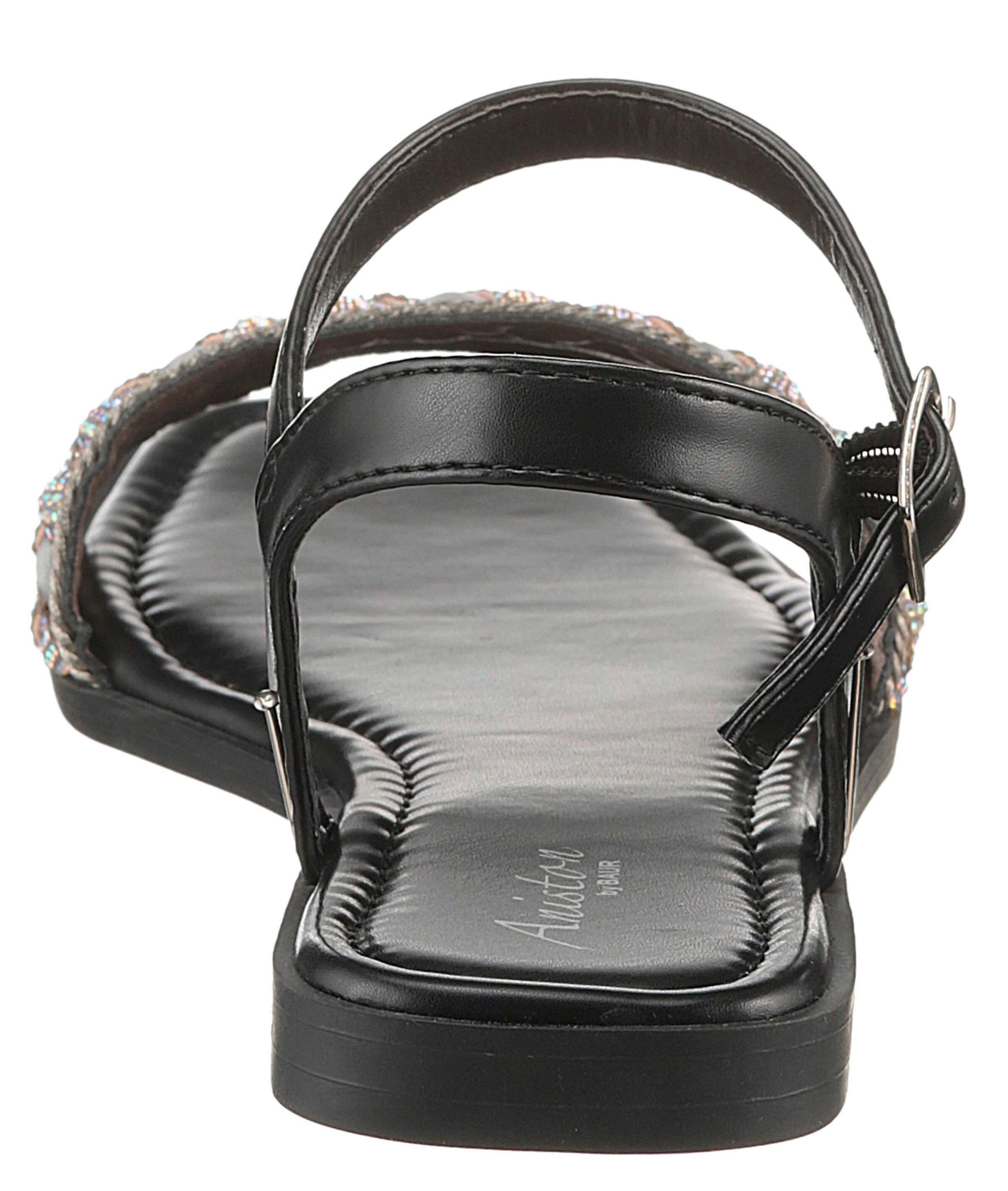 Aniston Strap Sandals in Black