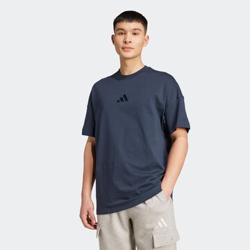 ADIDAS SPORTSWEAR Performance Shirt 'All Szn' in Blue: front
