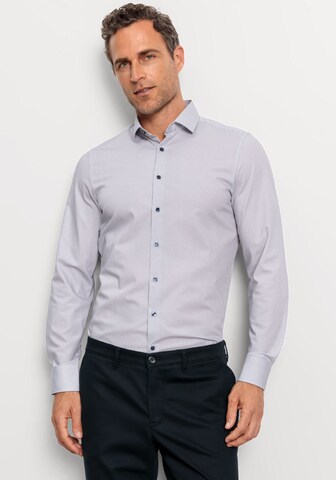 OLYMP Slim fit Business Shirt in Blue: front