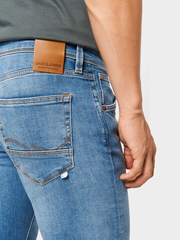 Coupe slim Jean 'Glenn Fox' JACK & JONES en bleu