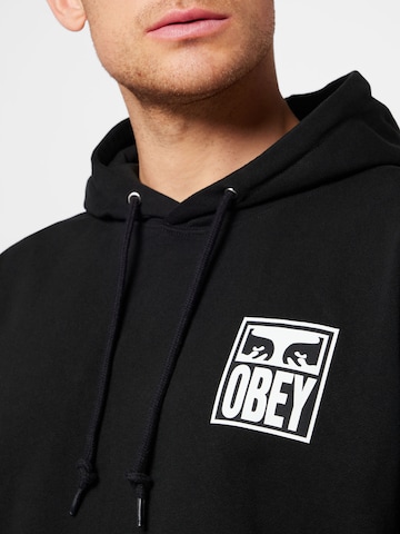 Obey Sweatshirt in Schwarz