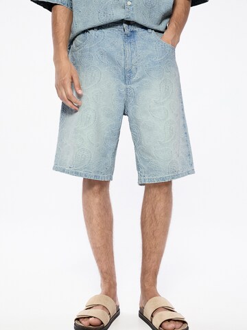 Loosefit Jeans di Pull&Bear in blu
