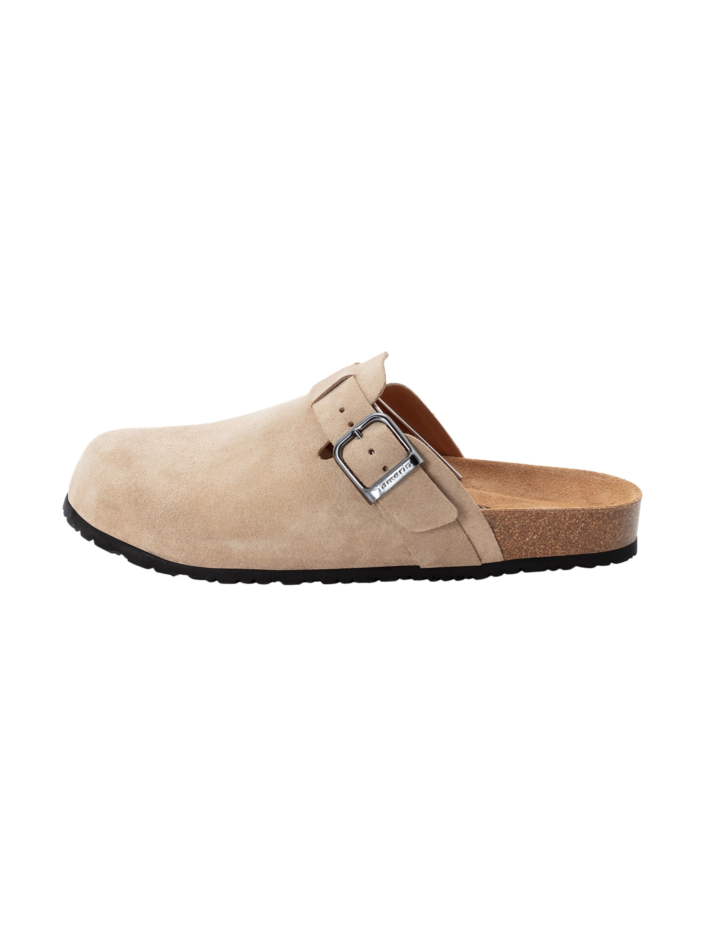 Zoccoletto 'Leder-Pantoletten von Tamaris' di Tamaris in beige: frontale