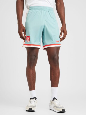 NIKE - Regular Calças de desporto em verde: frente