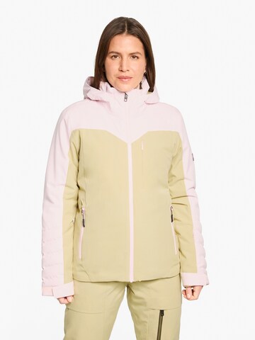 ZIENER Outdoor Jacket in Beige: front