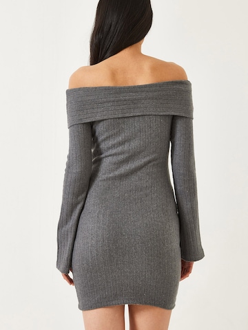 Abito in maglia di Bianco Lucci in grigio