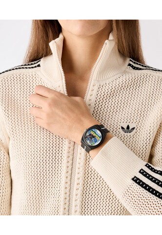 ADIDAS ORIGINALS Uhr 'Project Two' in Schwarz