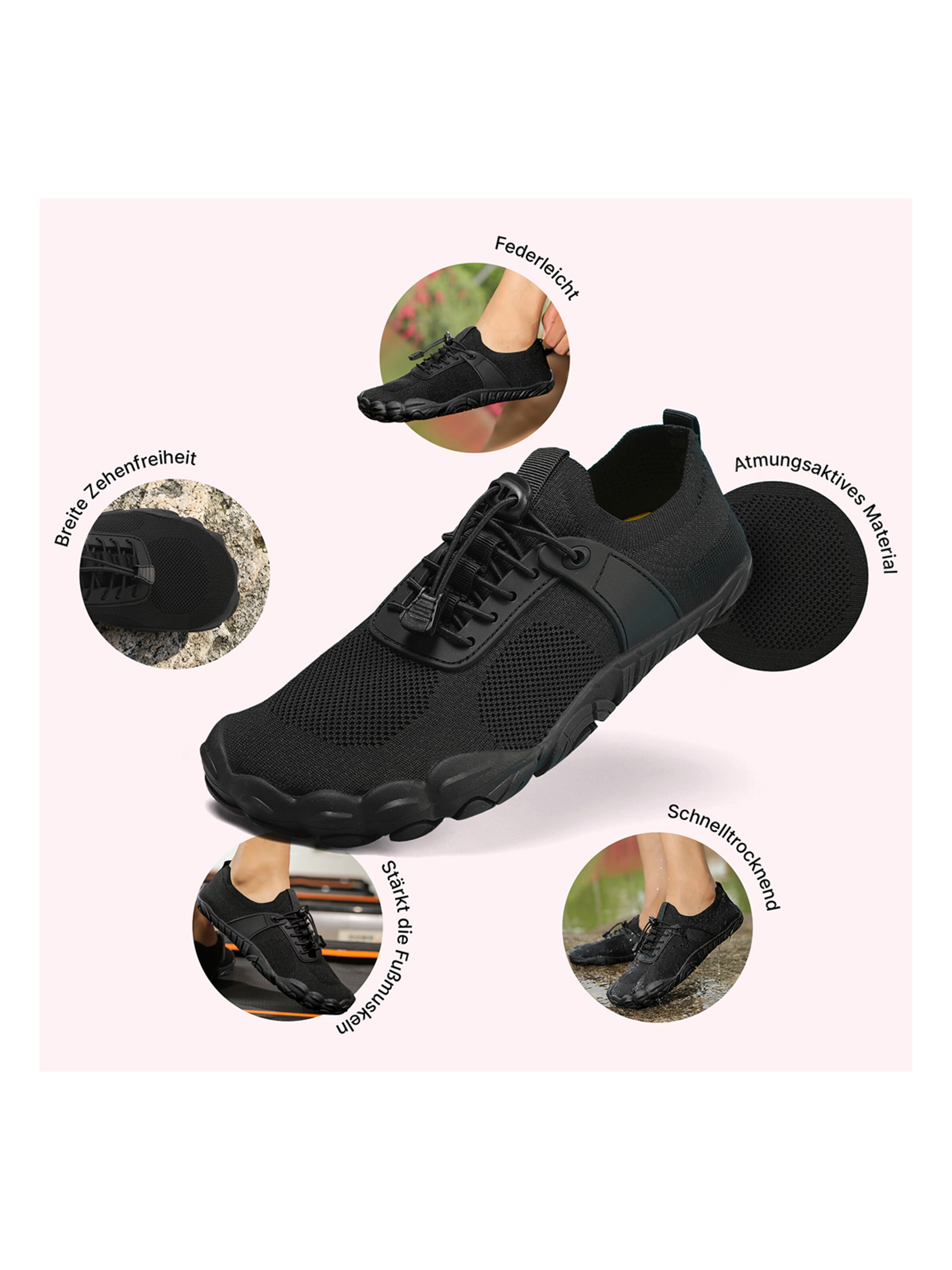 DOTALES Sneakers 'DOTALES - AirStep' in Black