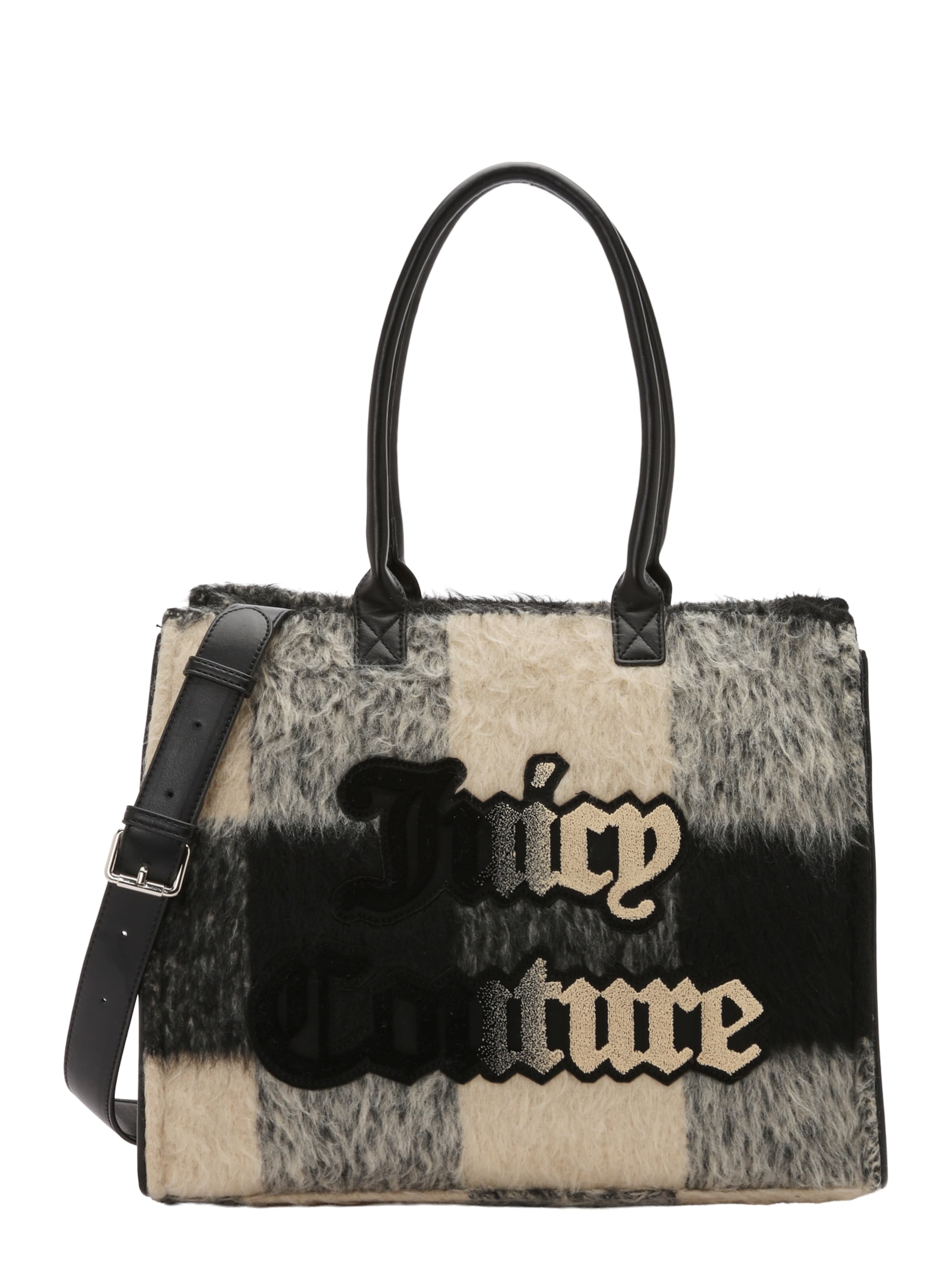 Juicy Couture Kabelka 'IRIS TAPESTRY' - Čierna: predná strana