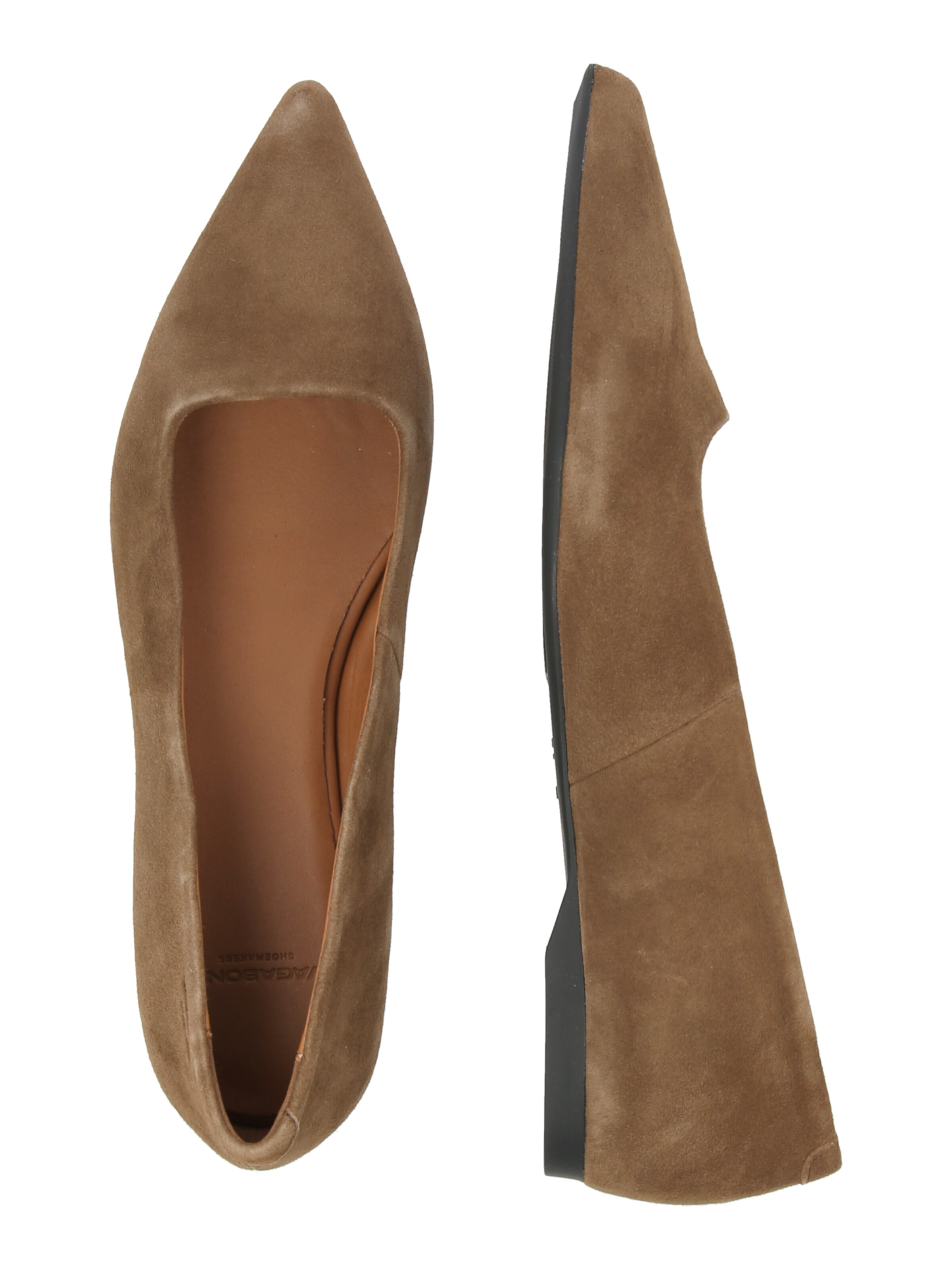 VAGABOND SHOEMAKERSBalerinke 'HERMINE' - smeđa boja