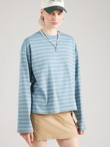 T-shirt Monki en bleu : devant
