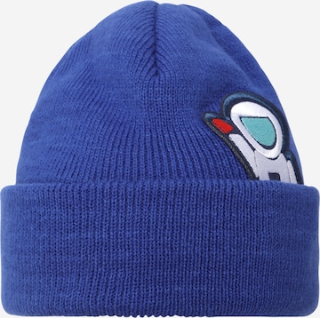 Mister Tee Beanie 'Nasa' in Blue: front