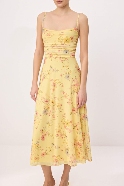 Trendyol Cocktail dress in 34 in Yellow, Item view