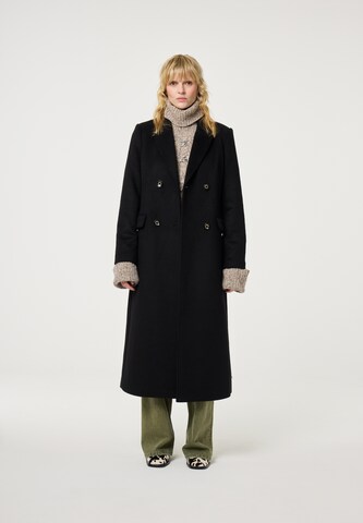 Fabienne Chapot Wintermantel in Zwart