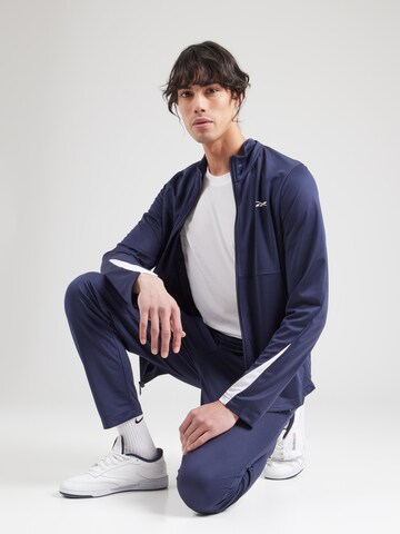 Completo per l'allenamento di Reebok in blu