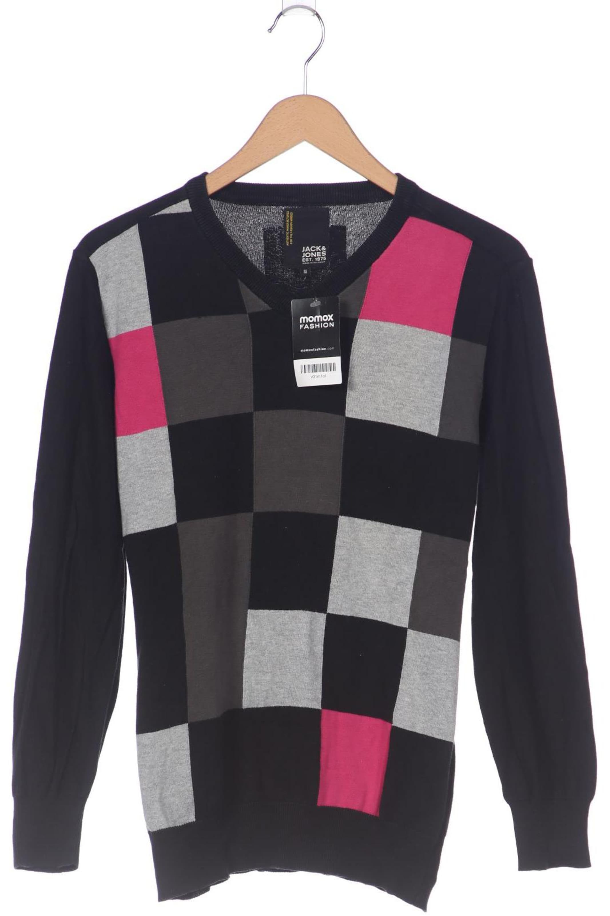 JACK & JONES Pullover M in Schwarz: Vorderseite