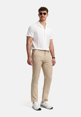 INDICODE JEANS Regular Broek in Beige