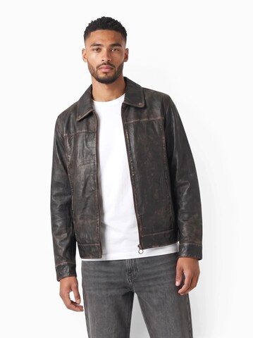 Veste mi-saison 'ALKAN' AllSaints en noir : devant