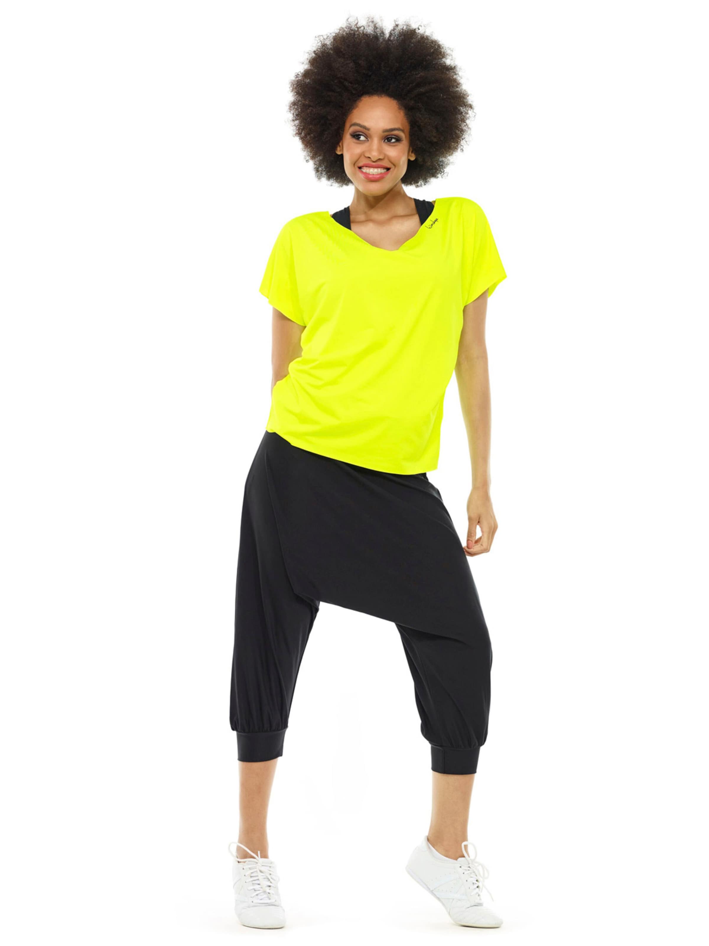 Winshape Performance shirt 'DT101' in Yellow