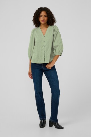 Camicia da donna 'Gabriela' di Kaffe in verde