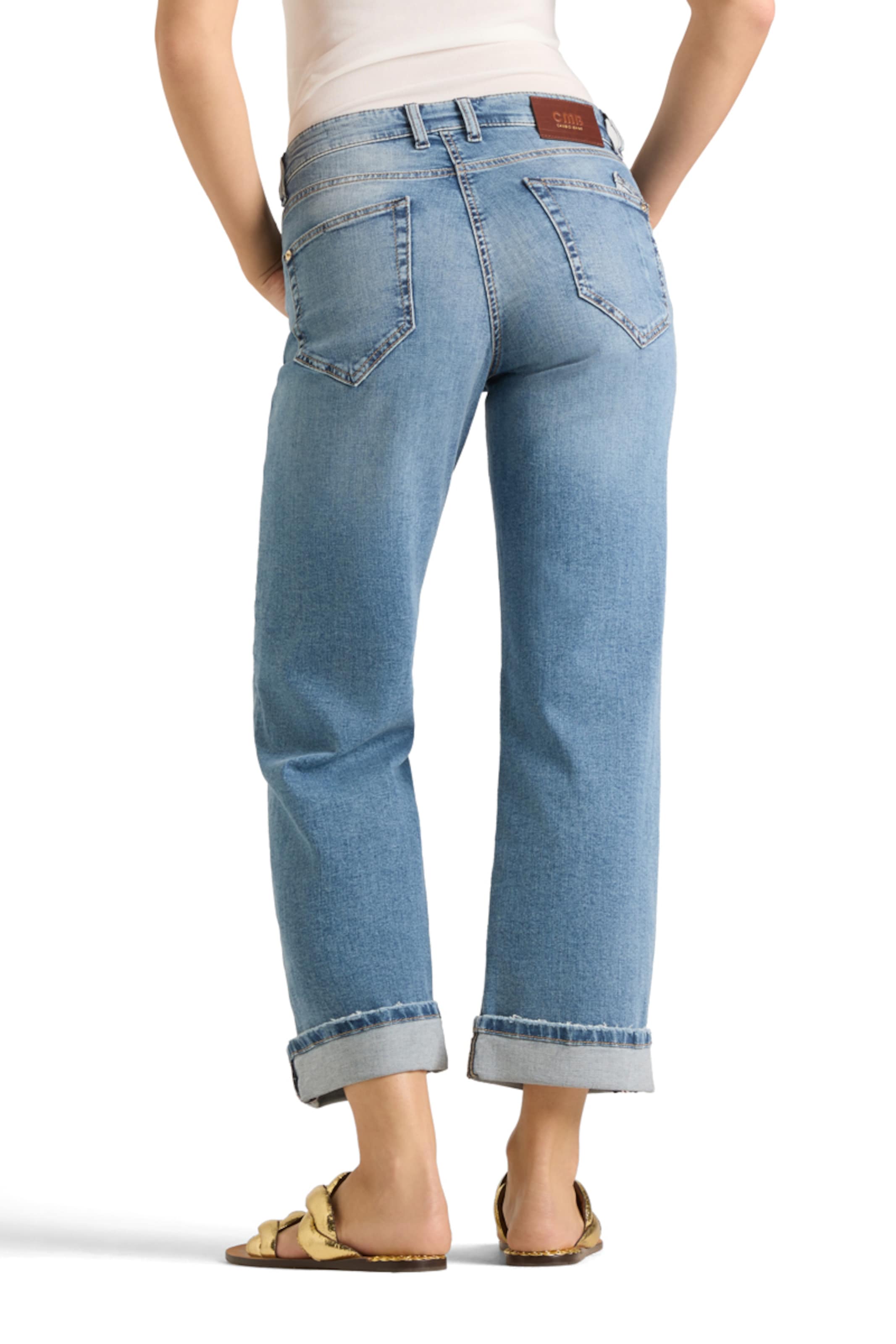 Cambio Loosefit Jeans ' Gaia ' in Blau
