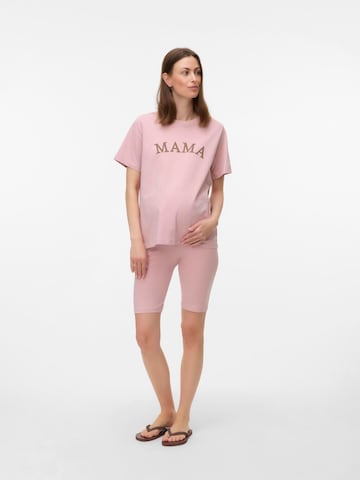 MAMALICIOUS Домашний костюм 'MLKAJA' в Ярко-розовый