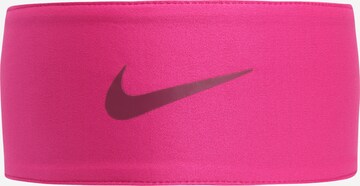 NIKE Sportstirnband zum Binden in Pink: predná strana