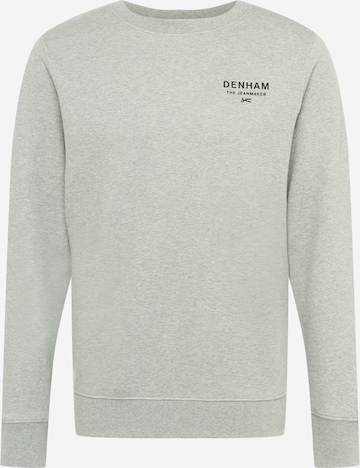 Sweat-shirt 'ADAM' DENHAM en gris : devant