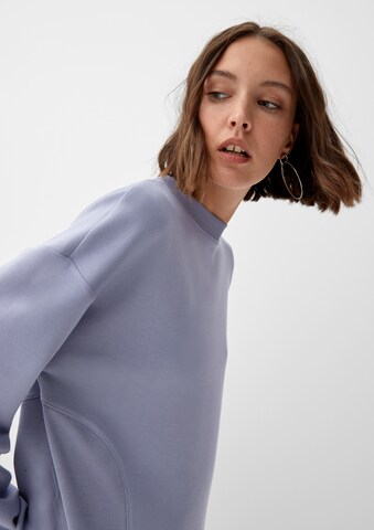 Sweat-shirt QS en violet