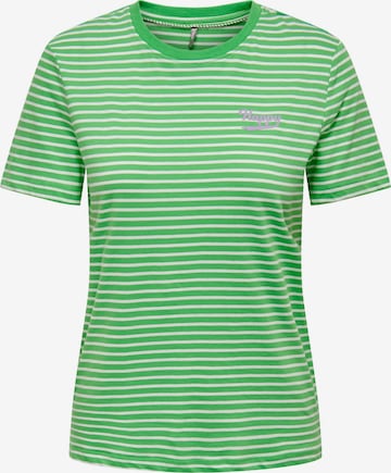 T-shirt 'WEEKDAY' ONLY en vert : devant