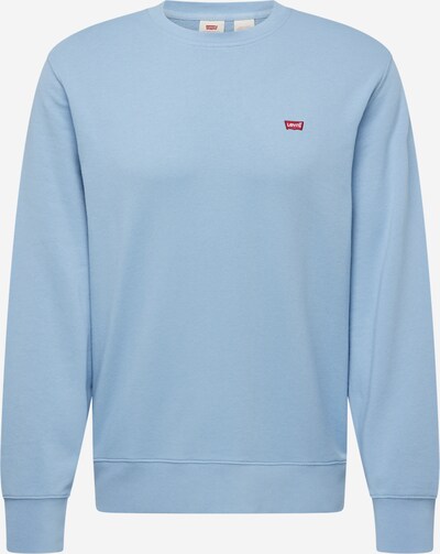 LEVI'S ® Sweat-shirt 'Original Housemark' en bleu clair / rouge / blanc, Vue avec produit