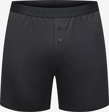 Erlich Textil Boxershorts 'Light Touch' in Grijs: voorkant